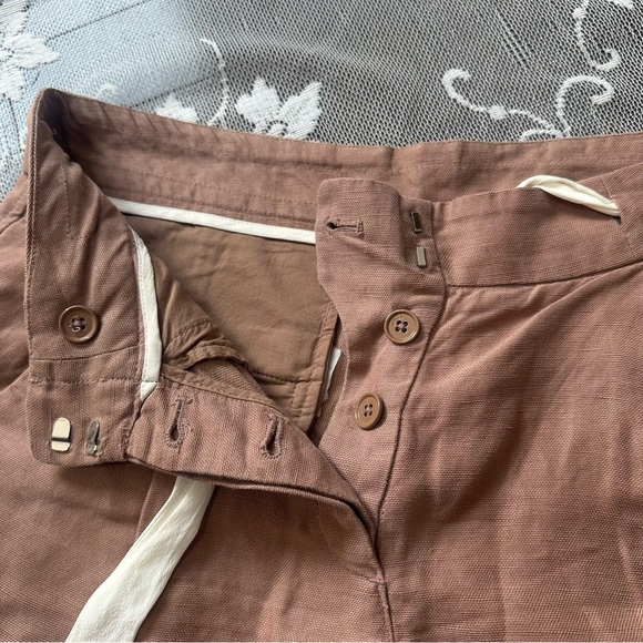 Aritzia Wilfred Linen Blend Allant Pant in
Nutmeg Sz 00 - Picture 5 of 10